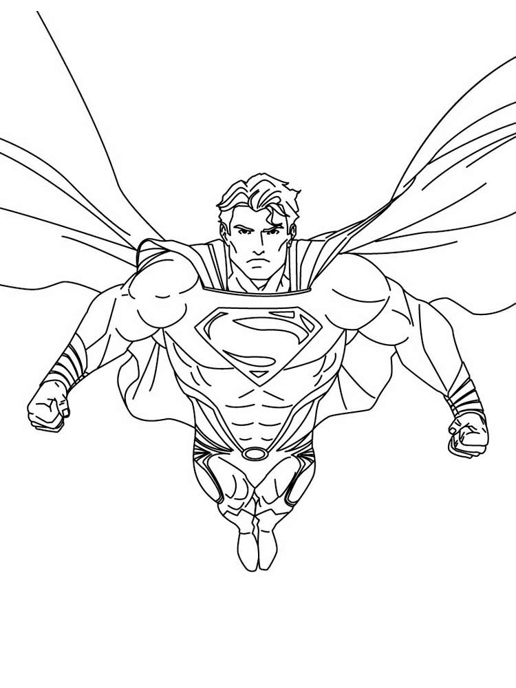 Розмальовки Супергерої - Розмальовки для хлопчиків 